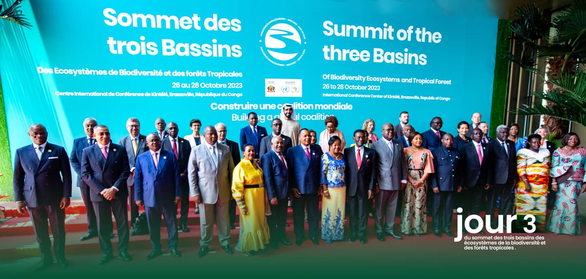 Sommet des trois bassins (Brazzaville)